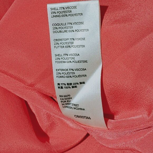 Free People Mara Mini Dress Women's Shimmering Boho Tunic Pink Balloon Sleeves M - Picture 8 of 9